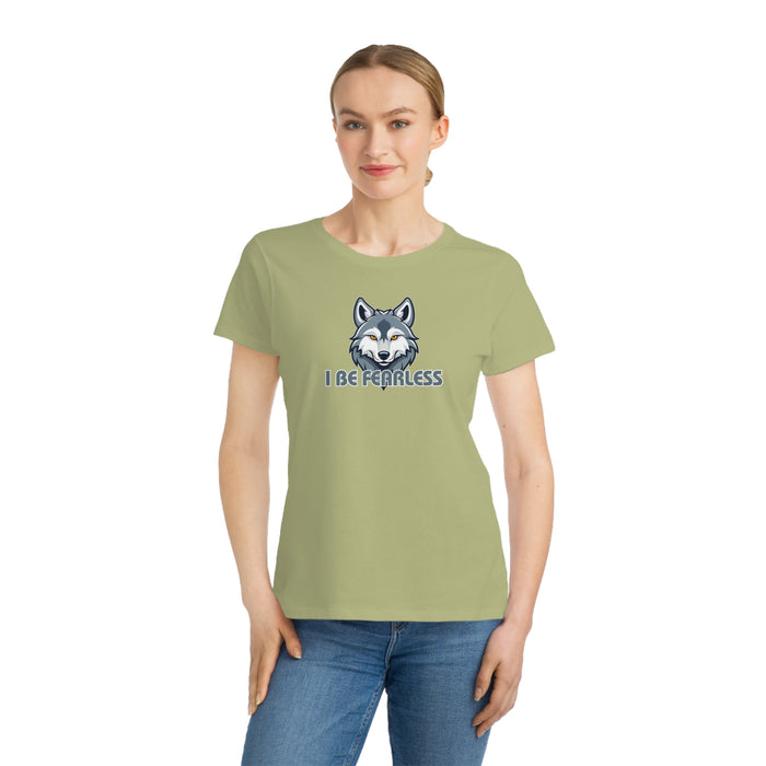 I BE FEARLESS Wolf Organic T-Shirt
