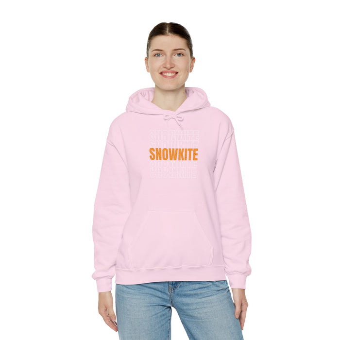 Snowkite Text Hoodie
