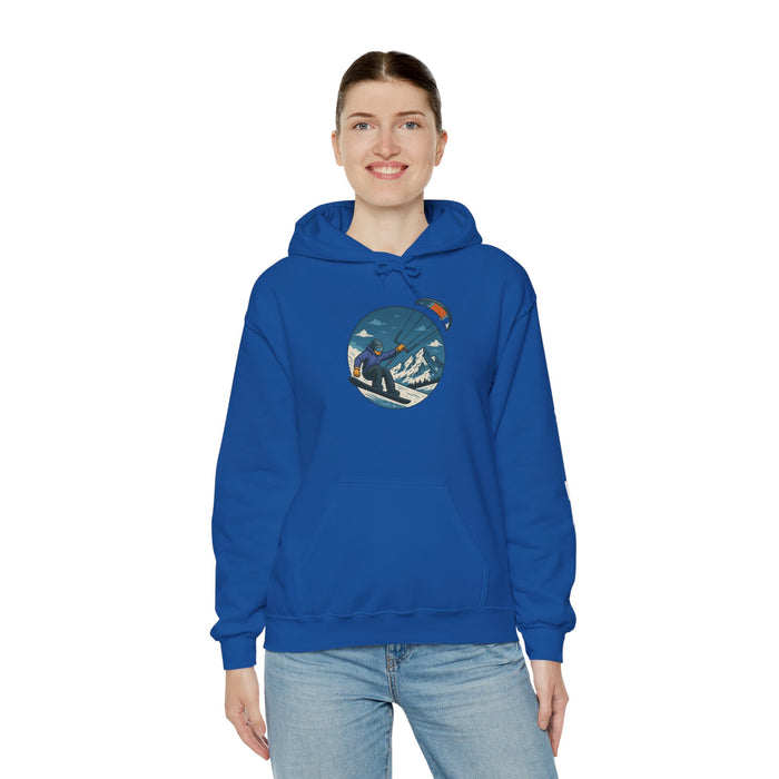 Snowkite Snowboarder Hoodie