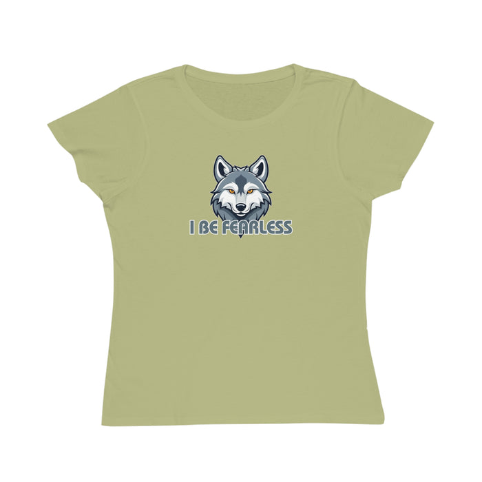 I BE FEARLESS Wolf Organic T-Shirt