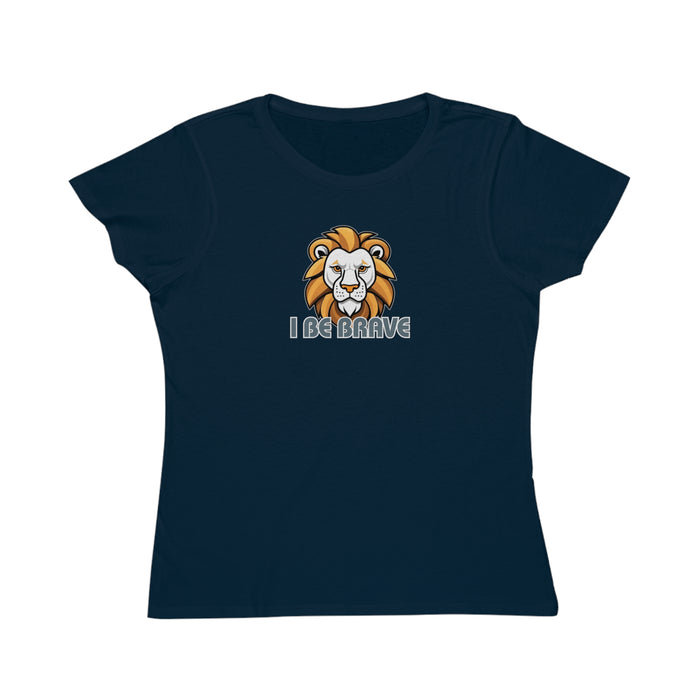 I BE BRAVE Lion Organic T-shirt