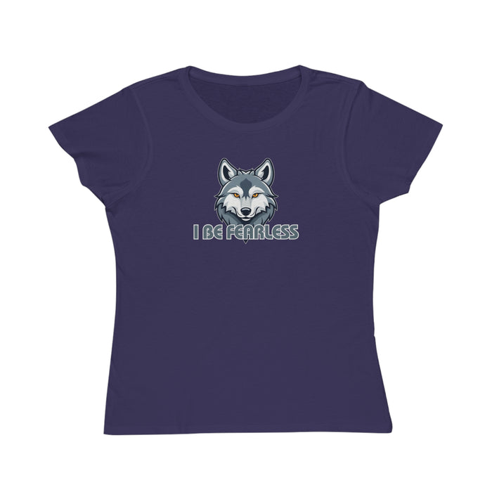 I BE FEARLESS Wolf Organic T-Shirt