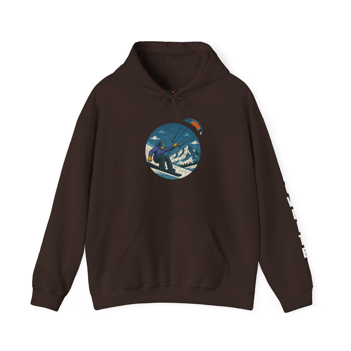 Snowkite Snowboarder Hoodie