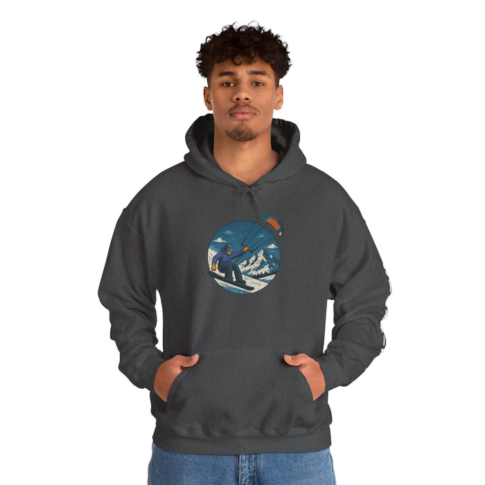 Snowkite Snowboarder Hoodie