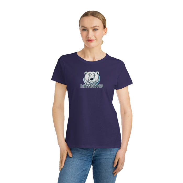 I BE STRONG Polar Bear Organic T-shirt