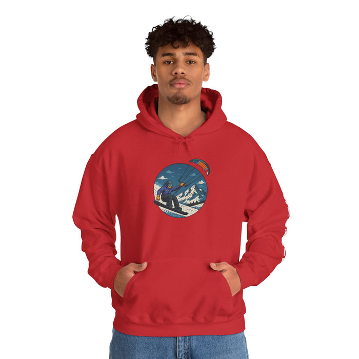 Snowkite Snowboarder Hoodie