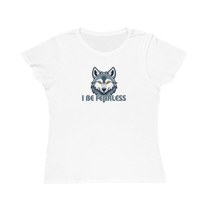I BE FEARLESS Wolf Organic T-Shirt