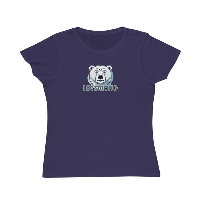 I BE STRONG Polar Bear Organic T-shirt