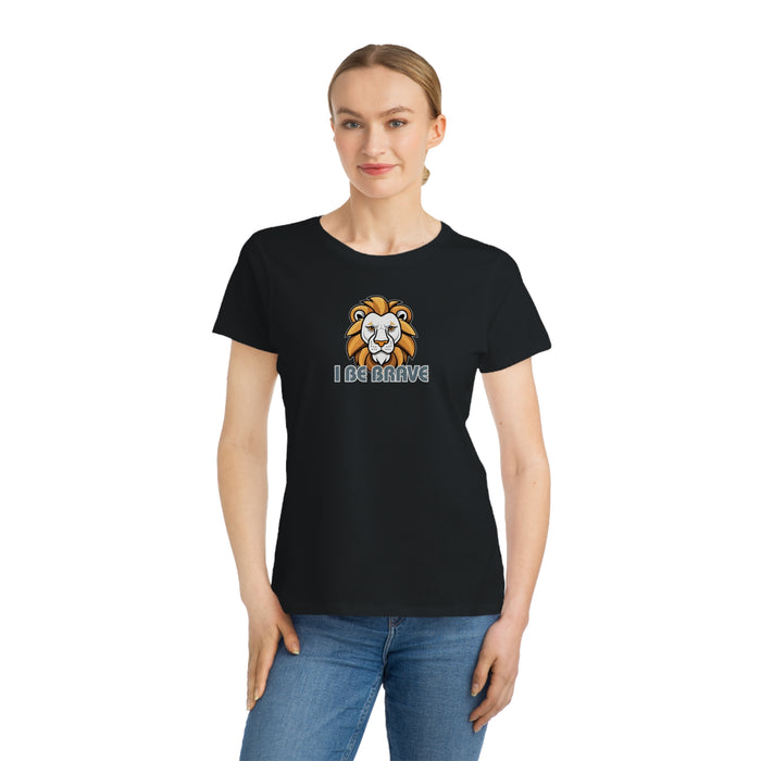 I BE BRAVE Lion Organic T-shirt