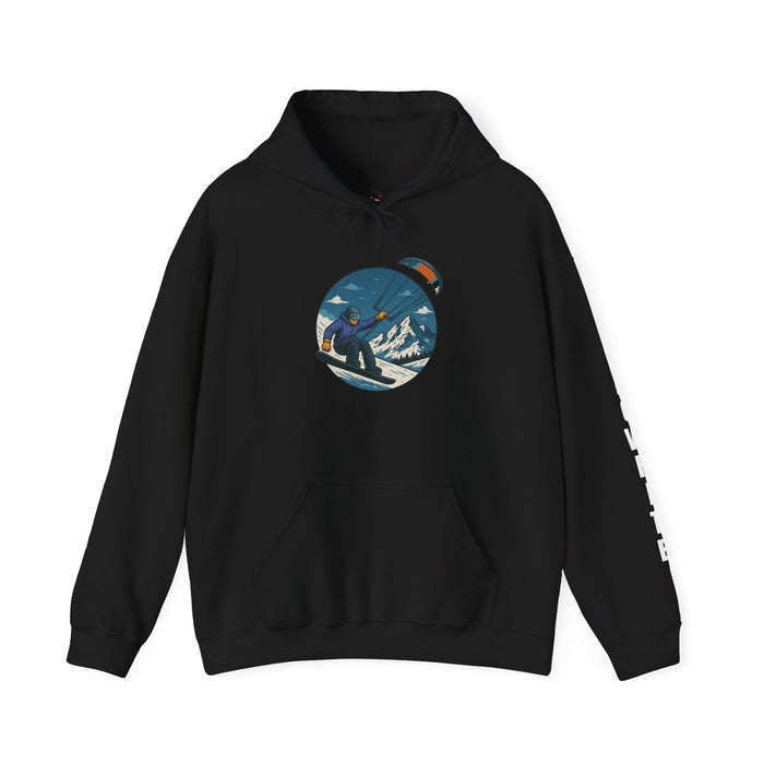Snowkite Snowboarder Hoodie