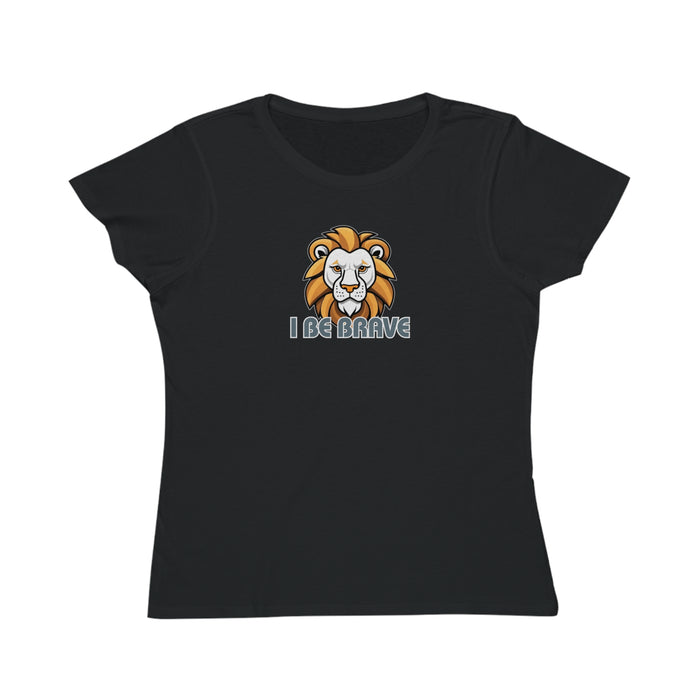 I BE BRAVE Lion Organic T-shirt