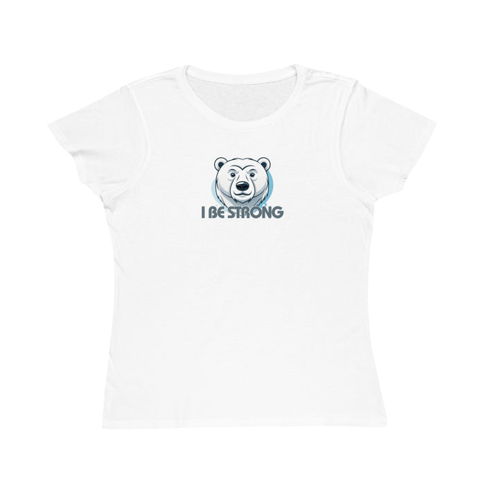 I BE STRONG Polar Bear Organic T-shirt