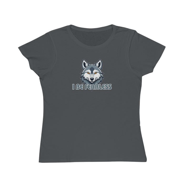 I BE FEARLESS Wolf Organic T-Shirt