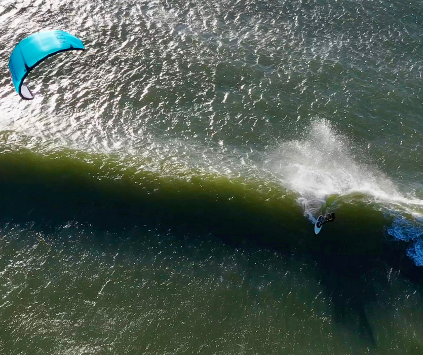 Oregon Kitesurfing Session