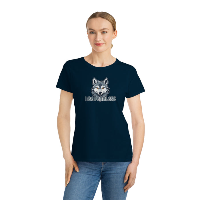 I BE FEARLESS Wolf Organic T-Shirt