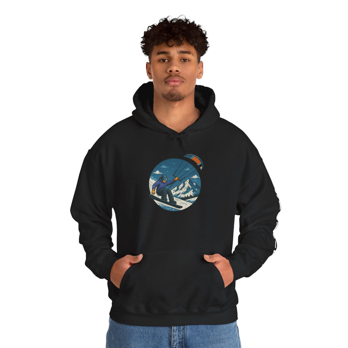 Snowkite Snowboarder Hoodie