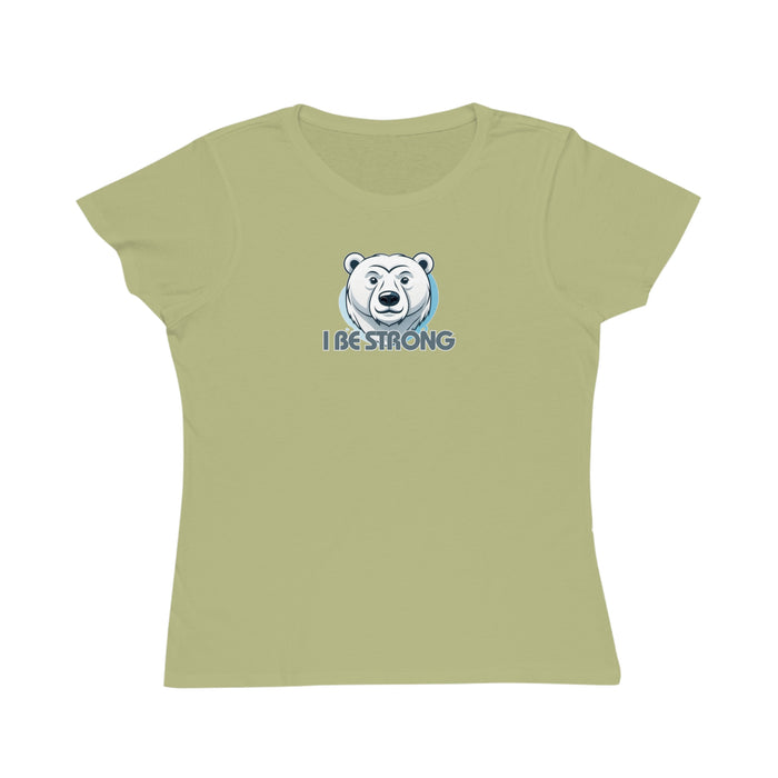 I BE STRONG Polar Bear Organic T-shirt