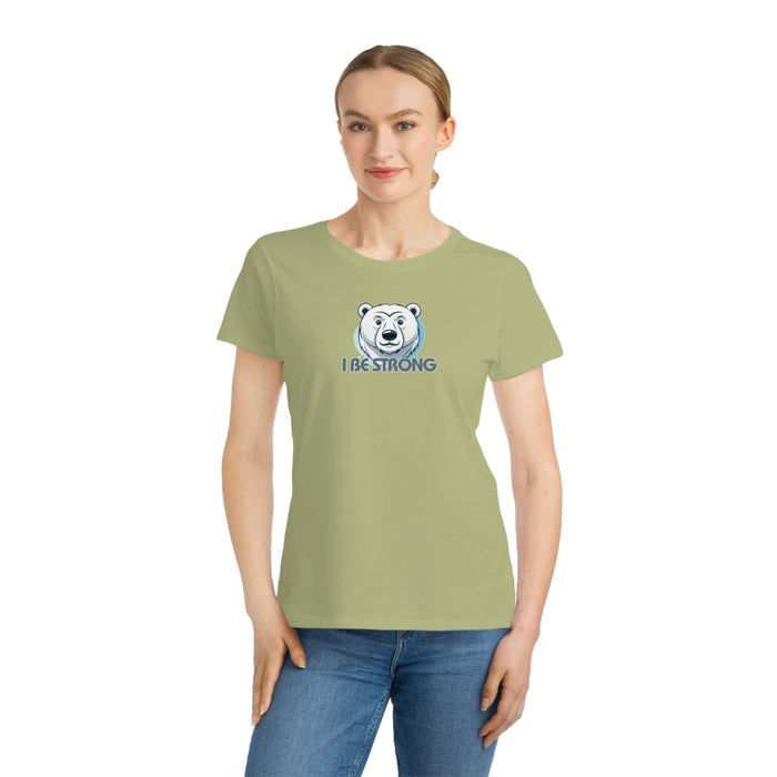 I BE STRONG Polar Bear Organic T-shirt