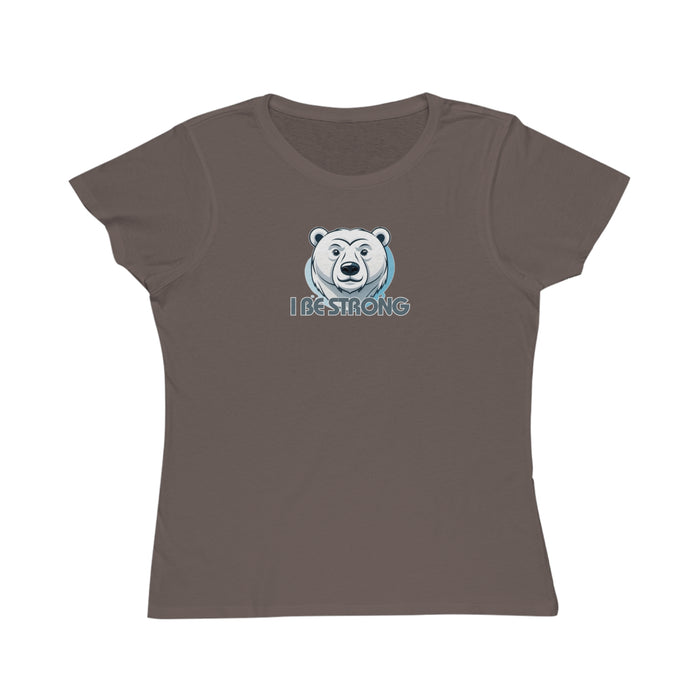 I BE STRONG Polar Bear Organic T-shirt