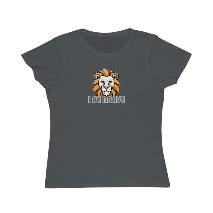 I BE BRAVE Lion Organic T-shirt
