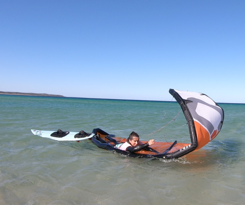 Oregon Kitesurfing Session