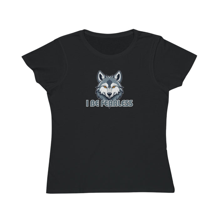 I BE FEARLESS Wolf Organic T-Shirt