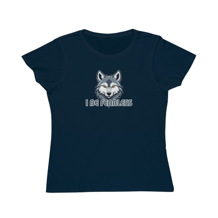 I BE FEARLESS Wolf Organic T-Shirt