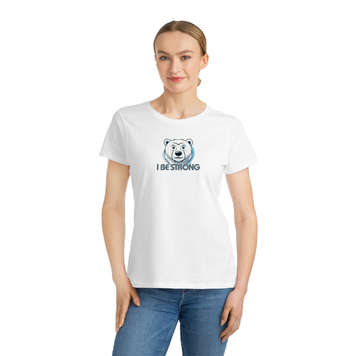 I BE STRONG Polar Bear Organic T-shirt