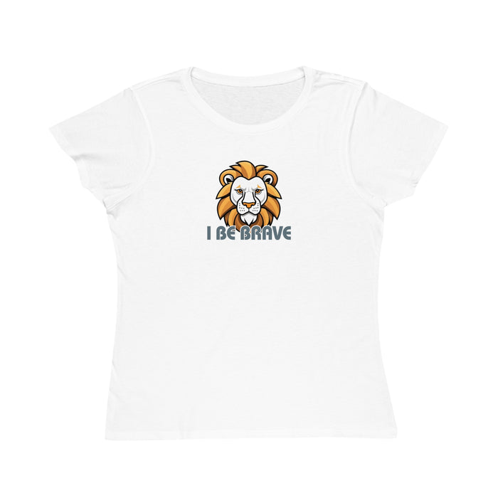 I BE BRAVE Lion Organic T-shirt