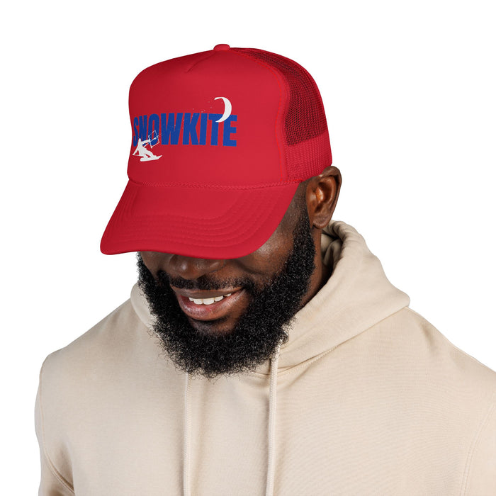 Snowkiter on Snowboard Trucker Cap