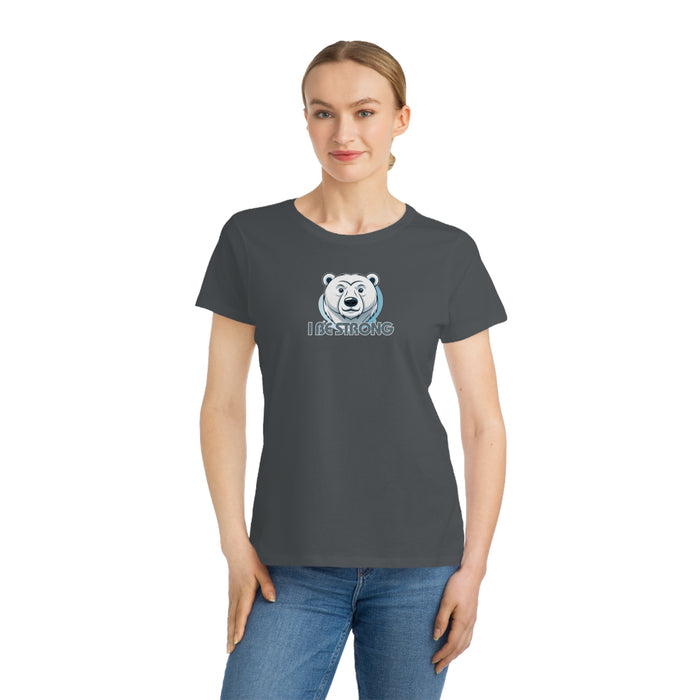 I BE STRONG Polar Bear Organic T-shirt