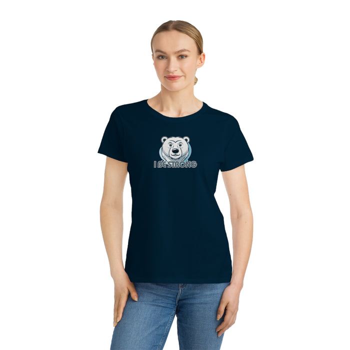 I BE STRONG Polar Bear Organic T-shirt