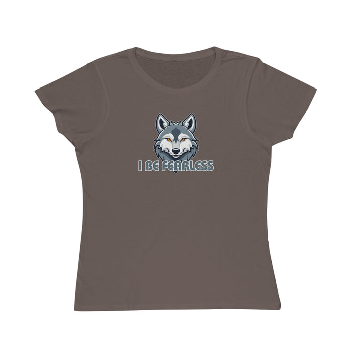 I BE FEARLESS Wolf Organic T-Shirt