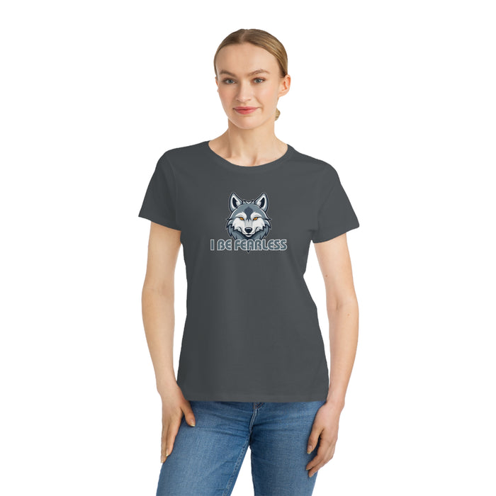 I BE FEARLESS Wolf Organic T-Shirt
