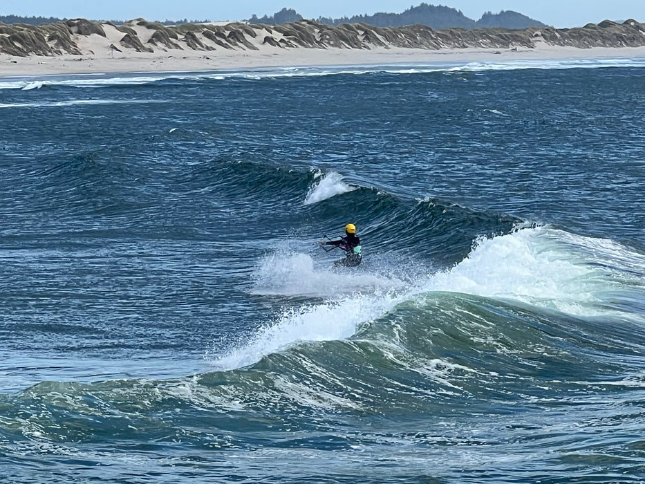 Oregon Kitesurfing Session